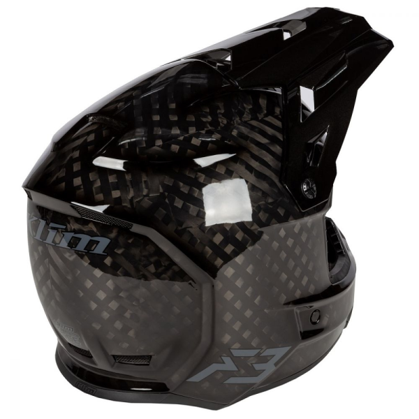 F3 Carbon Helmet ECE Draft White (Non-Current), 38, nordicamoto.ro