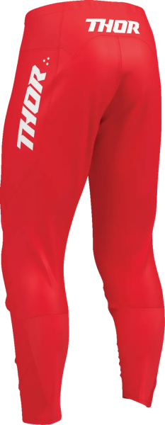 Pantaloni Copii Thor Ridemode Menace Rosu 18, 6, nordicamoto.ro