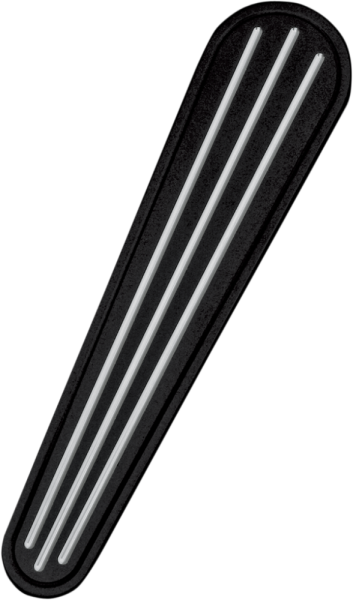 Dash Insert Black, Silver, 1, nordicamoto.ro