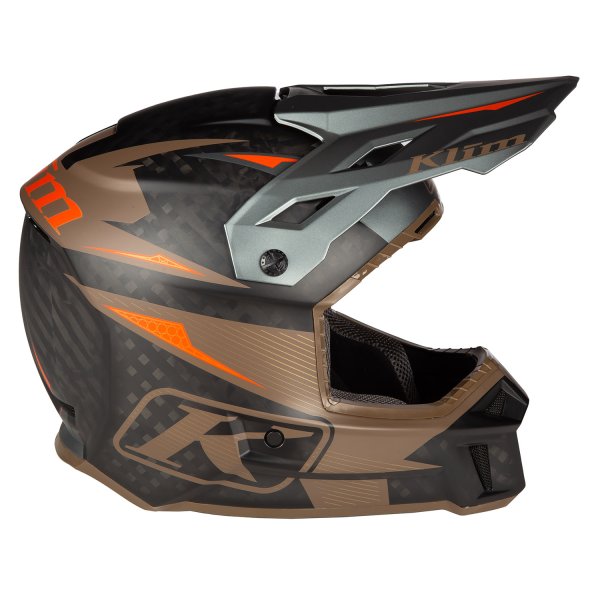 Casca Klim F3 Carbon Pro Off-Road ECE STRIKER REDROCK, 14, nordicamoto.ro