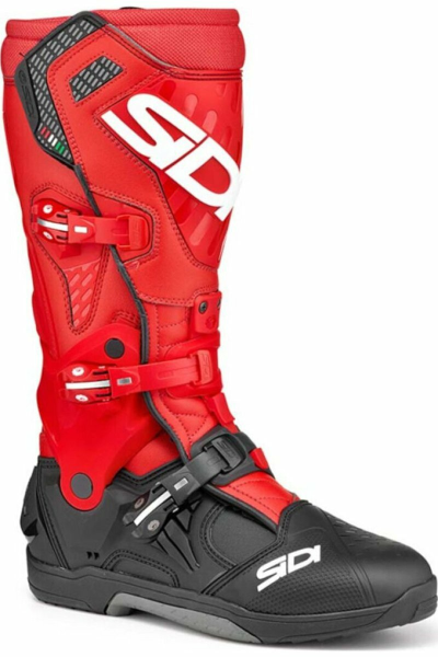 Sidi MX/Enduro Crossair csizma – fekete/piros, 41-es méret, 1, nordicamoto.ro