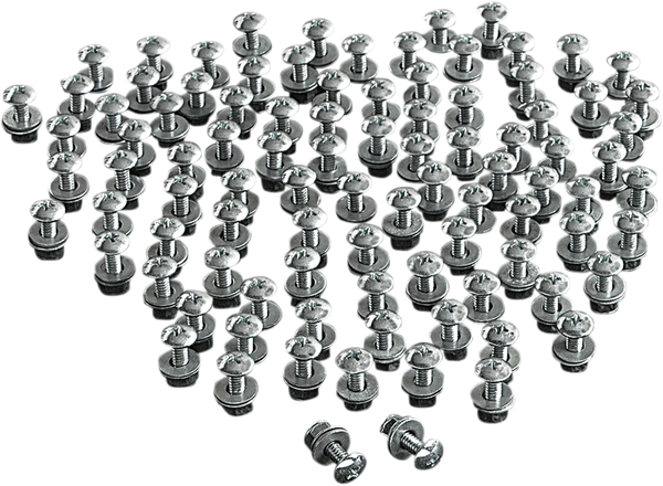 License Plate Fasteners Chrome, 1, nordicamoto.ro