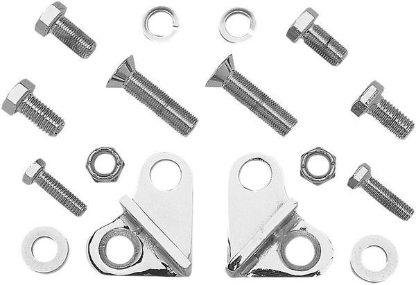 Rear Lowering Kit Black, Chrome, Powder-coated, 1, nordicamoto.ro