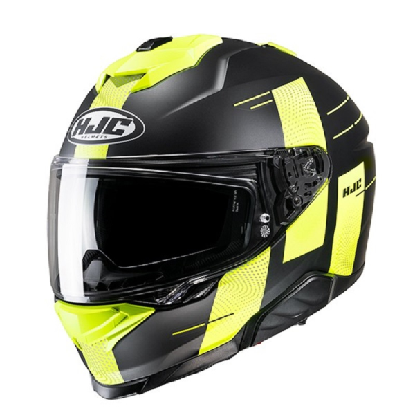 Casca HJC i71 Peka Alb Fluo M, 6, nordicamoto.ro