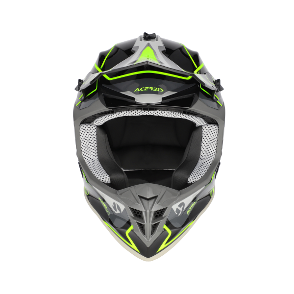 Acerbis Linear 22-06 sisak, fekete/fluoreszkáló sárga, M-es méret, 7, nordicamoto.ro