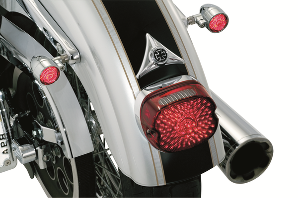 Interchangeable License Plate Mounting Hole Cover Chrome, 1, nordicamoto.ro