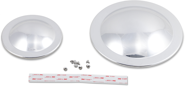 Polished Domed Pulley Cover Kit, 1, nordicamoto.ro