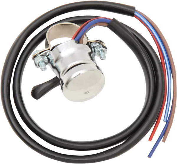 Lucas Replica Horn/hi-low Beam Switch W/clamp Chrome, 1, nordicamoto.ro