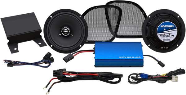 225-watt Amp/ 6-1/2(r) Front Speaker Kit Black, Blue, 1, nordicamoto.ro