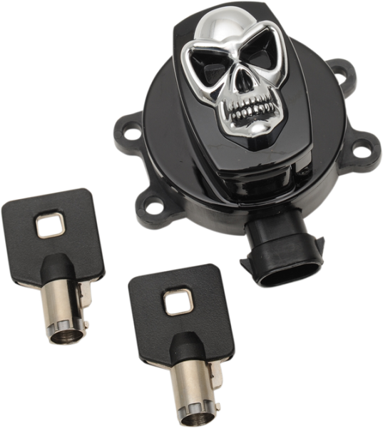 Skull Ignition Switch Black, 1, nordicamoto.ro