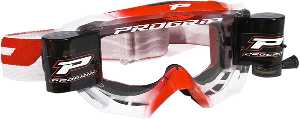 3200 Venom Roll Off Mounted Mx Goggles Red, 1, nordicamoto.ro