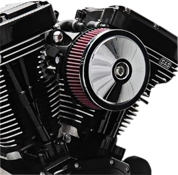Super Stock Stealth Air Cleaner Kit Chrome, 1, nordicamoto.ro
