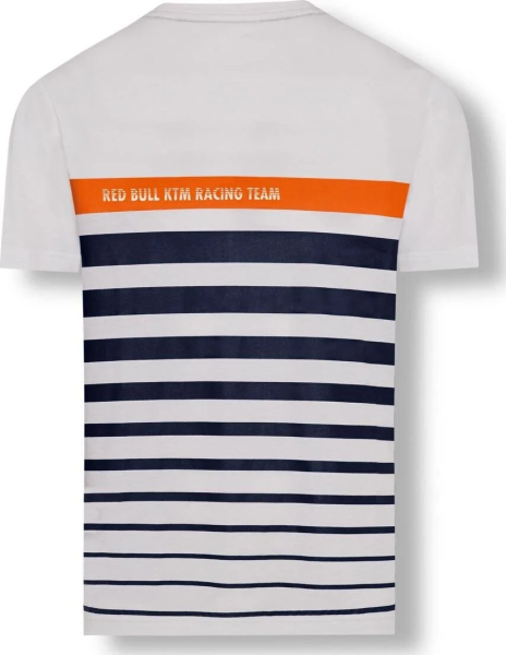 KTM STRIPE póló, fehér/kék, XS, 2, nordicamoto.ro