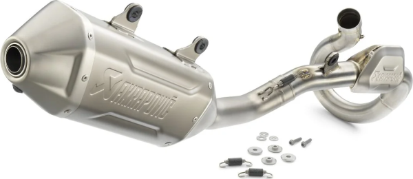 Akrapovic Racing Line kipufogórendszer KTM/Husqvarna/Gas Gas EXC-F/FE/EC-F 250/350 24–25-ös modellekhez, 1, nordicamoto.ro