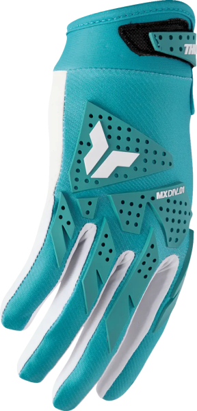 Thor Launchmode XP női kesztyű – Verde/Albastru, M, 6, nordicamoto.ro