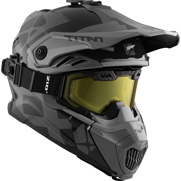 CKX Helmet + Goggles TITAN Airflow Steep grey XS XS, 1, nordicamoto.ro