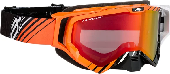 Goggle Vibe Orange-white Orange, 1, nordicamoto.ro