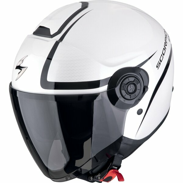Casca open face/jet SCORPION EXO CITY II INTERCITY S Negru/Cameleon, 4, nordicamoto.ro