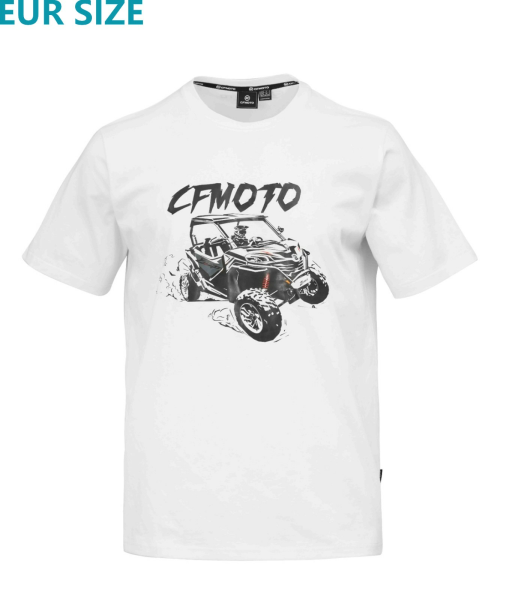 CFMOTO SSV póló – fehér, 9, nordicamoto.ro