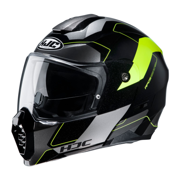 Casca HJC C80 Rox Fluo Fluo M, 7, nordicamoto.ro