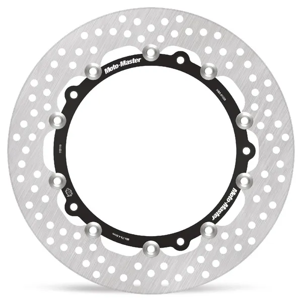 Halo sorozatú úszó rotor, fekete, rozsdamentes acél, 1, nordicamoto.ro