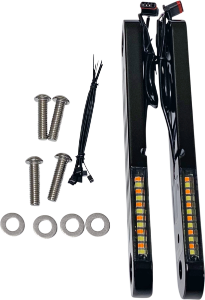Probeam® Dynamic Strips V2 Front Turn Signals Black, 1, nordicamoto.ro