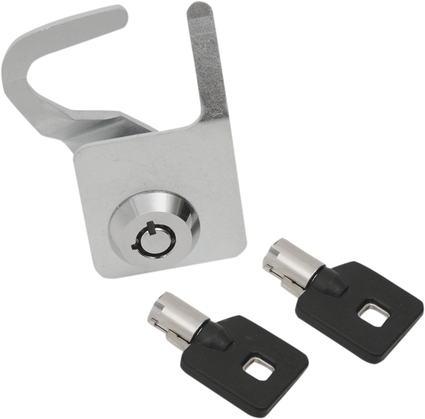 Tour-pak® Hardware Lock With Key Silver, 1, nordicamoto.ro