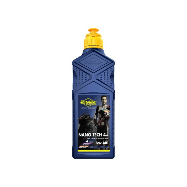 Putoline NANO TECH 4+ 5W-40 négyütemű motorolaj, 1 l, 1, nordicamoto.ro