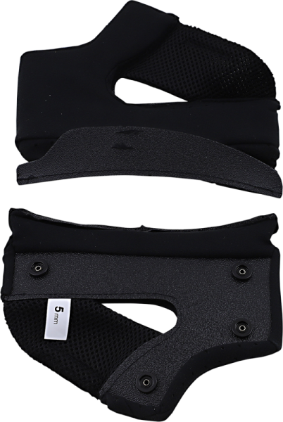 Cheekpads Ece G-g/s 5mm Black, 1, nordicamoto.ro