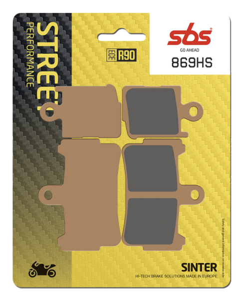 Hs Street Excel Sintered Front Brake Pads, 1, nordicamoto.ro