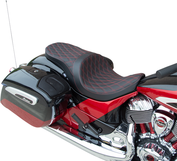 Forward Positioned Low Profile Touring Seat Black, 1, nordicamoto.ro