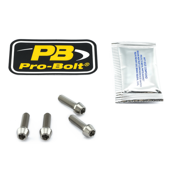 Titanium Brake & Clutch Lever Perch Pinch Bolt Kit, 1, nordicamoto.ro