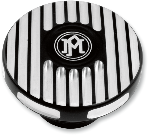 Custom Gas Cap Machined Aluminum, Matte Black, 1, nordicamoto.ro