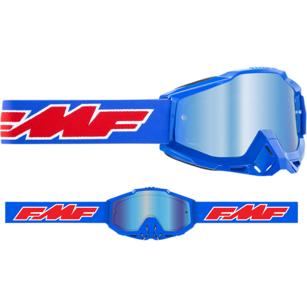 FMF PowerBomb Rocket Blue Mirror gyermek síszemüveg, 1, nordicamoto.ro