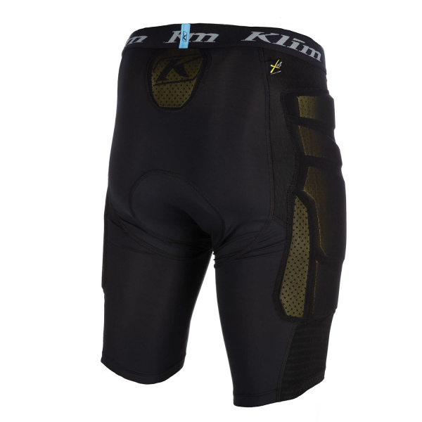 Pantaloni Scurti Protectie Klim Tactical Black, 12, nordicamoto.ro