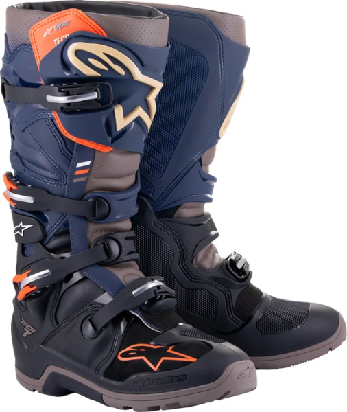 Tech 7 Enduro Drystar Boots Blue 40,5, 1, nordicamoto.ro