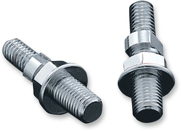 Raised Mirror Mount Adapters Silver, 1, nordicamoto.ro