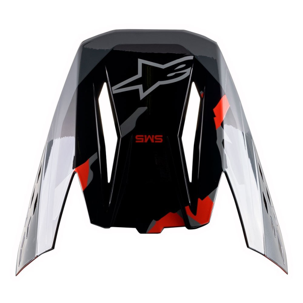 Cozoroc Casca Alpinestars SM5 Rash Red/Gray ONE SIZE, 2, nordicamoto.ro