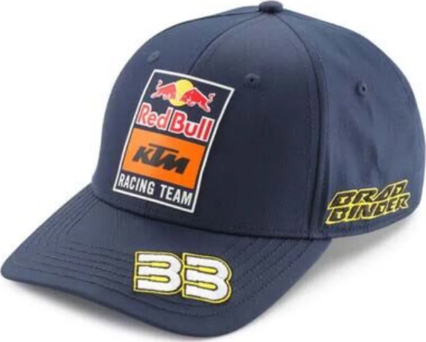 Red Bull KTM Brad Binder ívelt sapka, 1, nordicamoto.ro