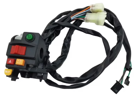 BLOC COMENZI LUMINI CFMOTO 500 2007-2015 CARBURATIE ( BUTON PORNIRE INCORPORAT ), 1, nordicamoto.ro
