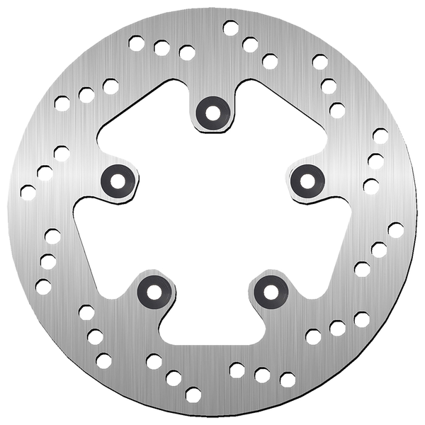 Brake Rotor Round Silver, 1, nordicamoto.ro