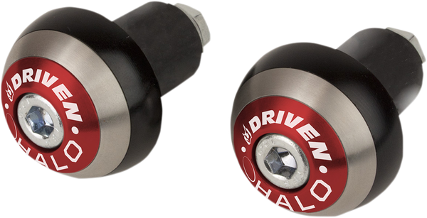 Halo Handlebar End Red, 1, nordicamoto.ro