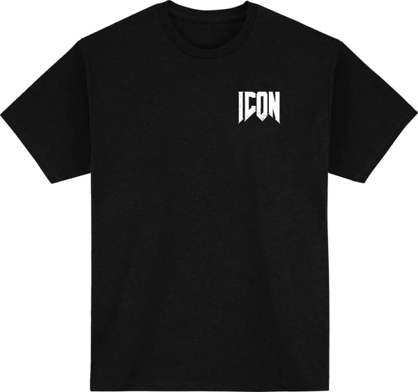 Tricou Icon Blegh Black L, 1, nordicamoto.ro