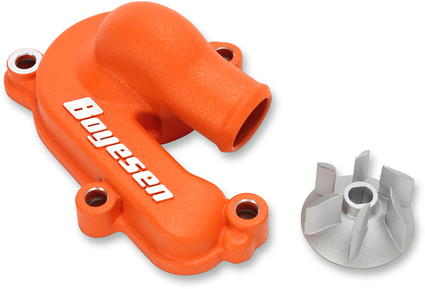 Supercooler Water Pump Cover And Impeller Kit Orange, 1, nordicamoto.ro
