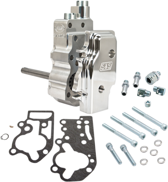Billet Oil Pump Kit Silver, 1, nordicamoto.ro