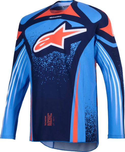 Alpinestars Techstar Nomur Blue S póló, 1, nordicamoto.ro