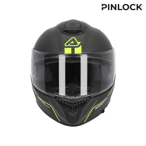 Acerbis Tarmak 22-06 teljes arcú sisak, fekete/fluoreszkáló sárga, S méret, 6, nordicamoto.ro