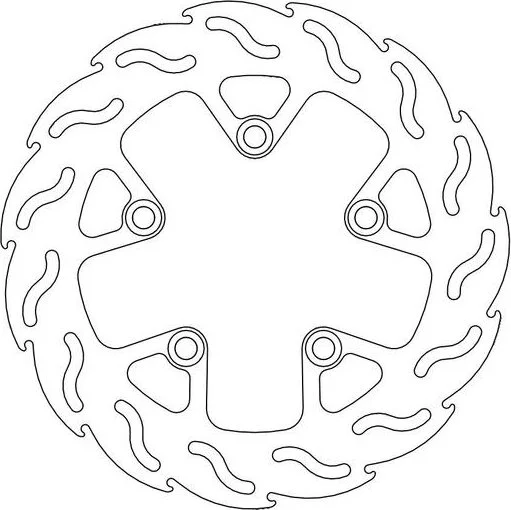 Flame Series Rotor Rear, 1, nordicamoto.ro