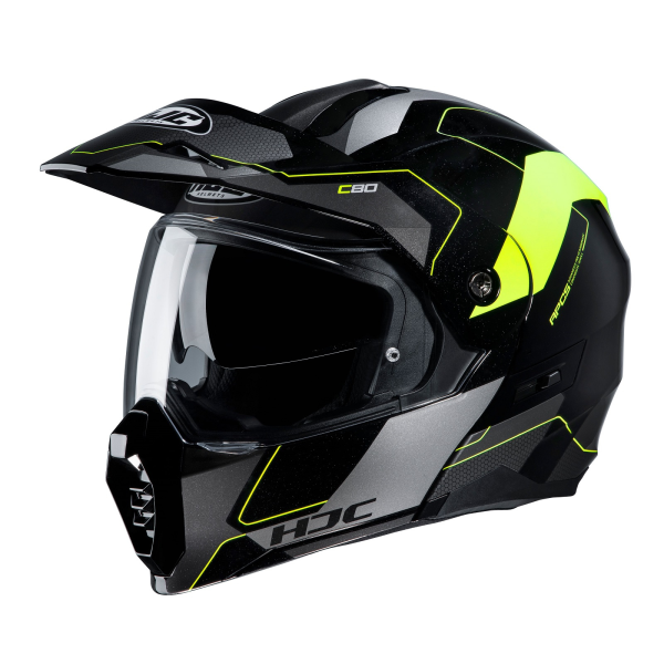 Casca HJC C80 Rox Fluo Fluo M, 1, nordicamoto.ro