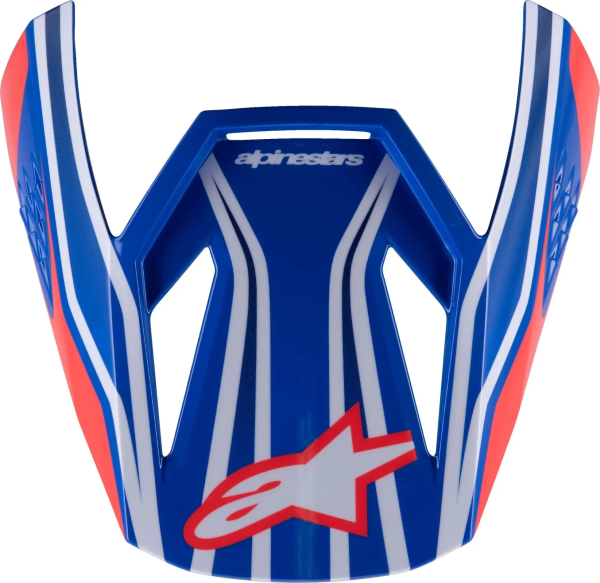 Alpinestars SM3 Wurx gyermek sisakplexi – fekete/kék/piros/fehér, 1, nordicamoto.ro